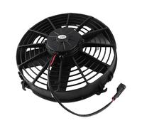 Alomejor Conjunto de Ventilador de Refrigeración Eléctrico de Condensador de CA de Alto Rendimiento, 330mm, para Autobuses, Camiones, Aire Acondicionado Mejorado, 24V, 5 Aspas