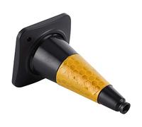 Alomejor Cono de Carretera Reflectante RC, Accesorio para Coches RC HSP HPI AXIAL, con Decoración Simulada para Entrenamiento y Mejora de Habilidades. (Black)