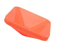 Alomejor Conos de Entrenamiento, Material de PE, Marcadores de Baloncesto de Fútbol Apilables Compactos, Ideales para la Práctica de Deportes Juveniles (Orange)