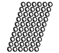 Alomejor Construcción de Cañas de Pescar Anillos de Retención de Bobinado de Silicona Duraderos para Evitar Daños en la Caña para Cañas de Pescar con Mosca, Hilado y Lanzamiento, 60 Piezas para (9,5