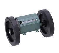 Alomejor Contador de Metros de Longitud Z96-F, Tipo Rollo Mecánico Duradero de 5 Dígitos, Mide hasta 9999,9 Metros/yardas, Ideal para Textiles e Impresión (contador de)