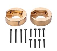 Alomejor Contrapeso de Latón, Piezas de Mejora Duraderas para Llanta de Rueda de Coche RC, Contrapeso Interno para Coche de Escalada Absima Sherpa 1/10