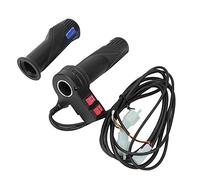 Alomejor Control de Velocidad,3 velocidades Ajustables Manivela Gas Universal Acelerador Giratorio para Scooter eléctrico Bicicleta Usuarios Adultos Ciclismo Urbano Recorridos Diarios