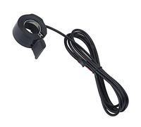 Alomejor Control de Velocidad Acelerador de Pulgar de 3 Cables, Control Sensible para Bicicleta Eléctrica Scooter, Manillar de 22,5 Mm