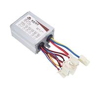 Alomejor Controlador Cepillado 36V 500W para Bicicleta Eléctrica y Patinete Eléctrico, Controlador de Motor Sin Escobillas 36V, Aluminio Aleación, Control de Velocidad y Frenado, R