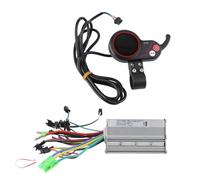 Alomejor Controlador de Bicicleta eléctrica, Controlador de Scooter eléctrico con LCD Panel Control,Universal para con o sin Hall, 48V 250/350W for Riders,City Bikers, Enthusiasts, Recreational Use.