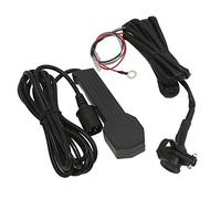 Alomejor Controlador de Cabrestante de Manual Eléctrico para ATV UTV, Control Remoto con Base a Mano con Cable de 9 Pies, Material de Plástico Duradero, Negro