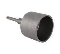 Alomejor Controlador de Varilla de Conexión a Tierra de Acero Forjado a Prueba de Impactos para Taladro Percutor, Controlador de Varilla de Conexión a Tierra Fuerte Multifuncional para Poste en T,