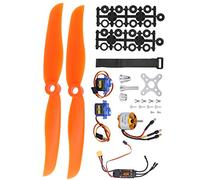 Alomejor Controlador de Velocidad de Luz de Motor FPV de Aeronave RC 1400kV para SG90 Servo Pulter Set para Accesorios RC Accesorios de Aeronaves