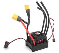 Alomejor Controlador de Velocidad eléctrico Surpass-Hobby 150A ESC Impermeable con Enchufe XT60 para Coche de Control Remoto 1/10 1/8
