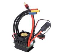 Alomejor Controlador de Velocidad ESC sin Escobillas, Diseñado Específicamente para Coches RC 124016 124017 124007, con Control de Velocidad Preciso y Fácil Instalación