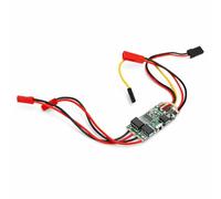 Alomejor Controlador de Velocidad para Motores Cepillados RC, ESC Bidireccional 2S-3S LiPo, 5A, Compatible con Barcos, Coches y Aviones RC - Regulador de Velocidad para Modelismo