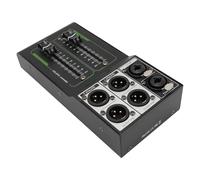 Alomejor Controlador de Volumen Pasivo de Metal sin Pérdidas 1 en 2 Salidas para de Sonido Doméstico y de Estudio, Material Metálico, Salida de Sonido Clara, Comodidad Plug and Play, para