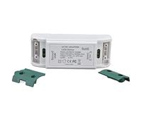 Alomejor Controlador LED de de 24 W para Tira de Luz LED de 12 V CC y Luz de Gabinete, Fácil de Instalar, Amplias Aplicaciones, Material ABS