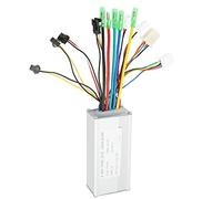 Alomejor Controlador Multifunción sin Escobillas de 36V, 48V Y 500W, Controlador de Motor de Bicicleta Eléctrica con Cable de Lámpara para Bicicleta, Patinete Eléctrico