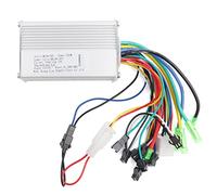 Alomejor Controlador sin escobillas 24V 350W para Bicicleta eléctrica y Scooter - Regulador de Velocidad con disipación térmica de Aluminio, protección contra sobrecarga, sobretensión y sob