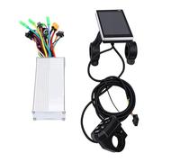 Alomejor Controlador sin Escobillas de 500W con Pantalla LCD, Control de Velocidad para Scooter y Bicicleta Eléctrica