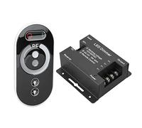 Alomejor Controlador Táctil de Atenuación LED para Tira de Luz, Atenuación Remota DC 12V 24V, Control Sensible, para Decoración del Hogar