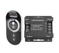 Alomejor Controlador Táctil de Atenuación LED para Tira de Luz, Atenuación Remota DC 12V 24V, Control Sensible, para Decoración del Hogar