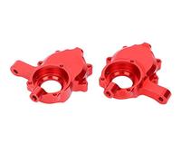 Alomejor Copa de Dirección de Aleación de Aluminio, Pieza de Repuesto Duradera Anticorrosión Fuerte con Juego de Tornillos, Ajuste Directo para Coche GEN8 1 10 RC (Rojo)