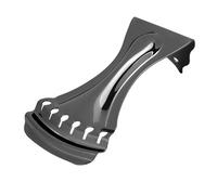 Alomejor Cordal de Guitarra Altamente Compatible, Guitarras Resonantes de 6 Cuerdas con Tornillos para una Fácil Instalación (BLACK)
