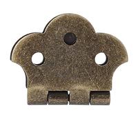 Alomejor Cordal de Guitarra de Metal de Bronce, Liviano para Guitarras de Caja de Puros de 3 Cuerdas con Tornillo de Montaje para Uso Duradero, Metal, 1 Cordal de Guitarra, 2 Tornillos, Accesorio para