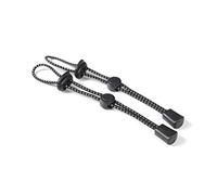 Alomejor Cordón Elástico y Hebilla, 2 Piezas de Sujetadores para Mochila (Soporte para Bastón de Senderismo). Carga máxima: 5 kg. Longitud: 19 cm. (como se Muestra)