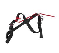 Alomejor Correa Acolchada Impermeable para el Pecho y el Hombro, Ajustable, para Equipo de Escalada, Arnés de Protección de Seguridad, Adecuado para Actividades Al Aire