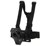 Alomejor Correa de Arnés de Montaje en el Pecho Ajustable con Soporte para Teléfono Desmontable para Transmisión en Vivo y Actividades Al Aire Libre, Material ABS