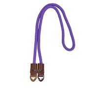 Alomejor Correa de Cámara Ajustable de Nailon de para SLR Digital, Cámaras sin Espejo, Cámaras de Apuntar y Disparar, Piel de Vaca Duradera para, Fuji, Pulsera de 43,3" (Caqui) (PURPLE)