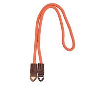 Alomejor Correa de Cámara Ajustable de Nailon de para SLR Digital, Cámaras sin Espejo, Cámaras de Apuntar y Disparar, Piel de Vaca Duradera para, Fuji, Pulsera de 43,3" (Caqui) (ORANGE)
