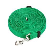 Alomejor Correa Larga para, Material de Aleación de PP, Longitud Ajustable de 32,8 Pies para Perros Grandes, Ideal para Senderismo, Natación y Actividades Al Aire Libre (Green)