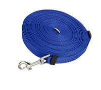 Alomejor Correa Larga para, Material de Aleación de PP, Longitud Ajustable de 32,8 Pies para Perros Grandes, Ideal para Senderismo, Natación y Actividades Al Aire Libre (Blue)