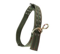 Alomejor Correa para el Cuello de Ganado, Collar de Vaca de Lona Resistente para Correa de Tracción para Ganado, Longitud Ajustable para Equipos de Alimentación, (L)