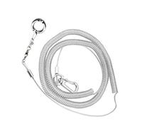 Alomejor Correa para Pájaros Portátil Flexible Ultraligera de 6 M con Hebilla en Forma de U para Cuerda Voladora de Loros