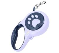 Alomejor Correa Retráctil para Perros con Agarre Cómodo Automático para Caminar Al Aire Libre para Perros Medianos y Pequeños Hecha de Material Duradero 1 Correa para Mascotas (Black)