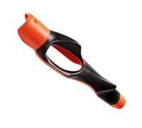 Alomejor Corrector de Agarre de Golf, Entrenador de Swing, TPE, Corrige el Agarre Excesivo y el Ensanchamiento, para Principiantes y Jugadores Jóvenes, para Práctica en Interiores (ORANGE)