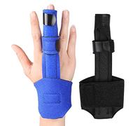 Alomejor Corrector de Dedo Ajustable, Protección de Fijación Duradera con Gancho y Bucle para Recuperar el Color, como Se Muestra para Todos los Usuarios