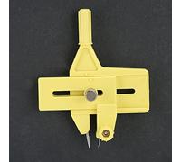 Alomejor Cortador de Brújula Circular Redondo con Botón Fijo Mejorado, Ideal para Cortar un Radio de 1,5-50 Mm, Perfecto para álbumes de Recortes y Fabricación de Tarjetas