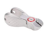 Alomejor Cortador de Hilo de Pesca, Minitijeras de Acero Inoxidable para Quitar Rápidamente el Hilo Trenzado, Accesorios Esenciales de Pesca con Mosca para Pescadores