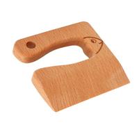 Alomejor Cortador de Madera, Cuchillo Seguro para Frutas Y Verduras, Juguete Montessori, Herramientas de Cocina para Niños Pequeños(#2)