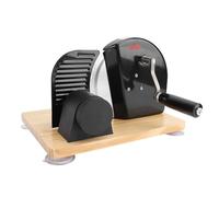 Alomejor Cortador de Pan, Rebanador Manual Ajustable de Acero Inoxidable para Pan Casero con Diseño Retro, Ideal para Hornear y Tostar en Casa