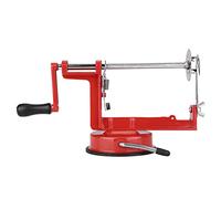 Alomejor Cortador de Patatas en Espiral de Acero Inoxidable Duradero Twister para Frutas y Verduras Rojo 10.83x3.94x5.31in