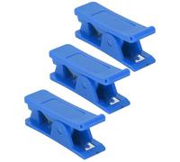 Alomejor Cortador de Tubos de PTFE, Hoja de Acero Inoxidable ABS de Primera Calidad, Corte Suave para Tubos de Nailon, PVC, PU, 3 Piezas para Varios Tipos de Mangueras (BLUE)