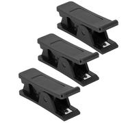 Alomejor Cortador de Tubos de PTFE, Hoja de Acero Inoxidable ABS de Primera Calidad, Corte Suave para Tubos de Nailon, PVC, PU, 3 Piezas para Varios Tipos de Mangueras (BLACK)