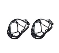 Alomejor Crampones de Resorte de Tensión Duraderos Que Evitan Resbalones para la Nieve, Senderismo, Trotar, Caza, 2 Tacos de Hielo para Hombres, Mujeres y Niños