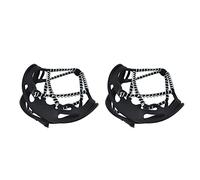 Alomejor Crampones de Resorte de Tensión Duraderos Que Evitan Resbalones para la Nieve, Senderismo, Trotar, Caza, 2 Tacos de Hielo para Hombres, Mujeres y Niños