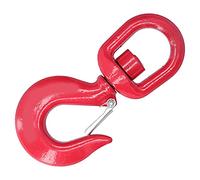 Alomejor Crane Hook, 12 Ton Breaking Force, 360° Rotation