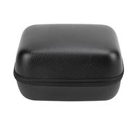 Alomejor Cubierta de Carrete de Pesca Box/Cover de Carrete Giratorio Caja de Almacenamiento Protector de Cuero PU PU con Interior de Esponja a Prueba de Choque para Accesorios de Viaje (M (3.9 x