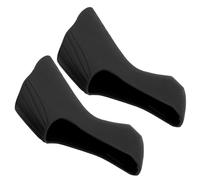 Alomejor Cubierta de palanca de silicona de alta calidad con buena elasticidad y estilo para el modelo R7000 R8000, accesorio para ciclista (negro)